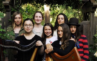 Spring 2014 – New CD Innisheer, by Members of the Bay Area Youth Harp Ensemble and BAYHE Alumnae