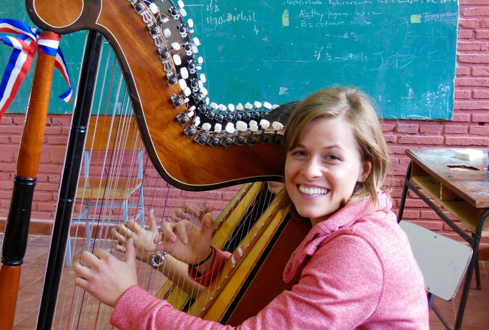 Latin harp classes at the Mission Cultural Center for Latino Arts